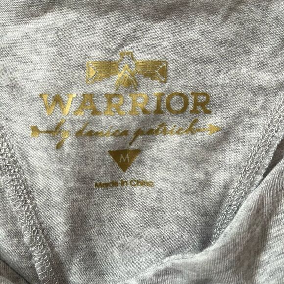 Warrior by Danica Patrick Gray and Gold zip up Asymmetrical Jacket Size … - Picture 6 of 6